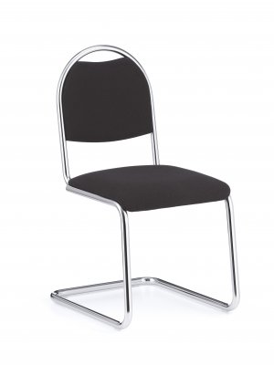 L&C stendal Freischwinger 401 Sitz und Lehne umpolstert Stoffgruppe 3