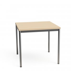 L&C tablo 425 Tisch 70cm x 70cm H�he 74,5cm Tischplatte HPL Buche ABS Kante passend