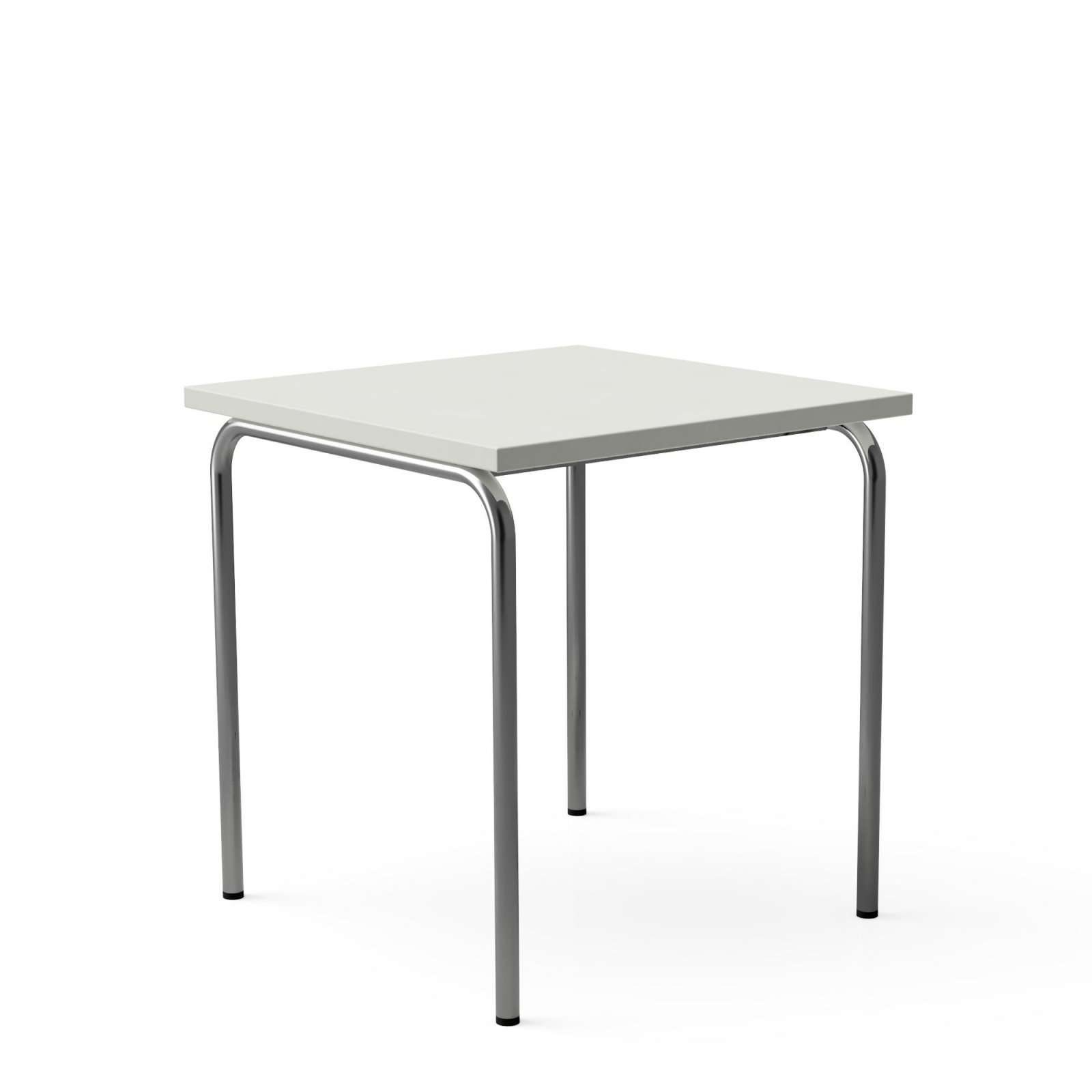 L&C akiro 426 Tisch 70cm x 70cm Höhe 74cm Tischplatte Melamin Lichtgrau
