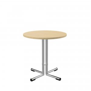 L&C teatro 432 Tisch Durchmesser 70 cm H�he 72 cm Tischplatte Melamin