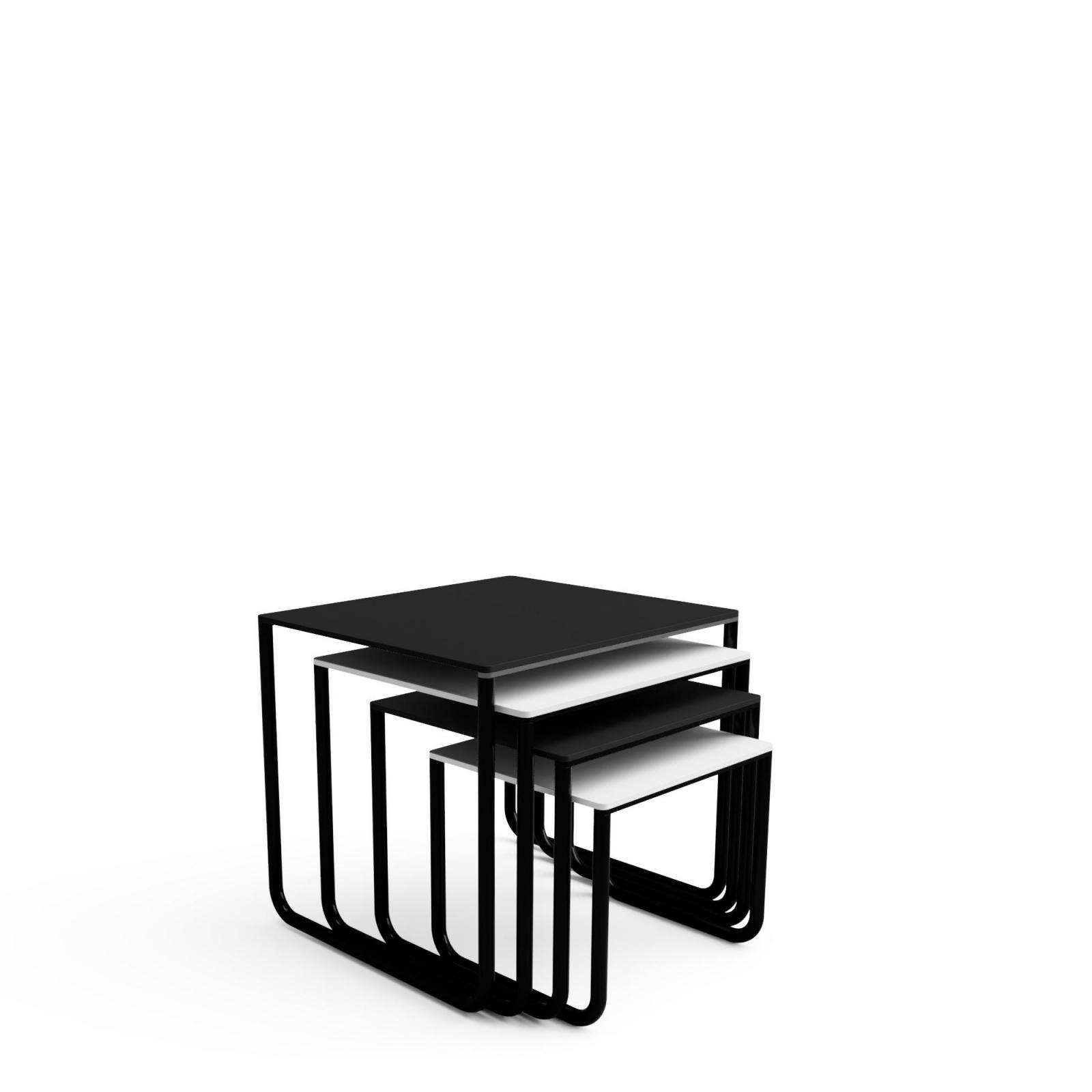International Concepts Beistelltisch Rund | Massivholz, Ausziehbar 91,4-121,9 Cm | Höhe 88,6 Cm, Schwarz