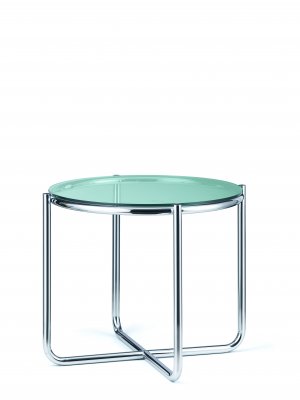 L&C dessau 3335 Beistelltisch Durchmesser 60 cm Tischplatte Glas
