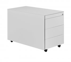 L&C Rollcontainer 770 wei� - B�roorganisation