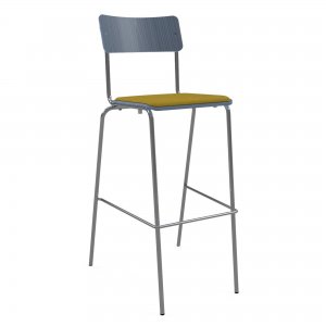 L&C Comeback 041 � Barhocker gepolstert, Stoffgruppe 6