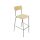 L&C comeback 041 Barhocker ungepolstert Modell 2023 pastellgelb