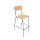 L&C comeback 041 Barhocker ungepolstert Modell 2023 ocker